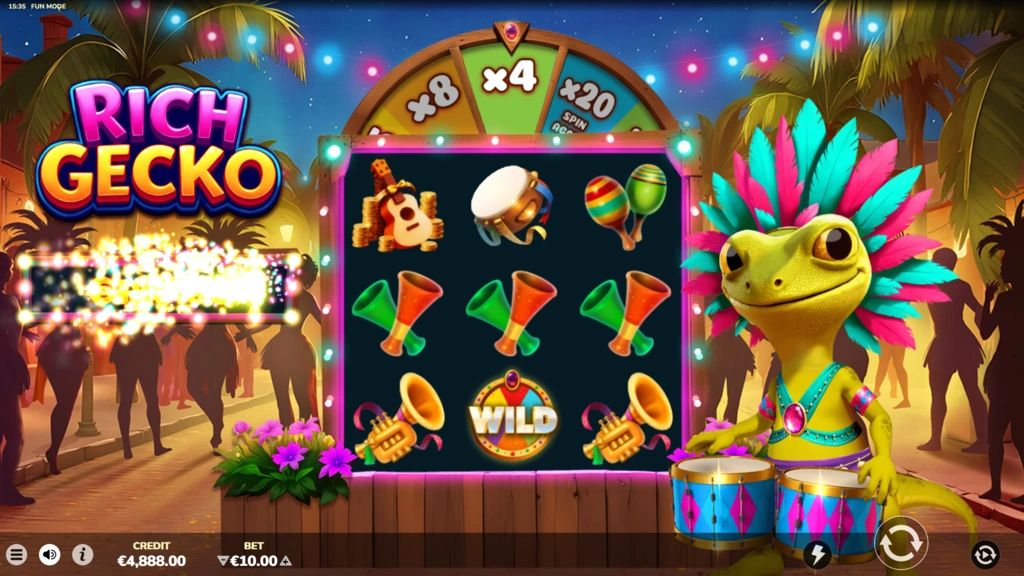 Rich Geko - Bonus Wheel